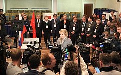 В. Матвиенко: Сегодня мы выбираем будущее нашей страны, каждой семьи, каждого человека