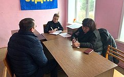 И. Кожанова провела приём граждан