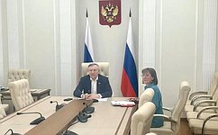 А. Варфоломеев принял участие в заседании правления Социального фонда России