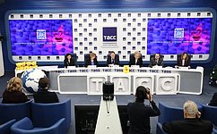 Председатель Комитета СФ по науке, образования и культуре Лилия Гумерова приняла участие в пресс-конференции, посвященной итогам III Национального съезда учебной промышленности «Учпром-2025» как основы для «дорожной карты» развития учебной промышленности до 2030 года