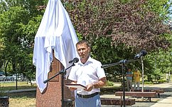 Ю. Нимченко принял участие в открытии в Симферополе памятника прославленному русскому адмиралу, флотоводцу Ф. Ушакову