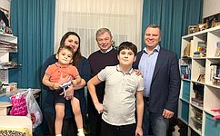 А. Артамонов исполнил мечту десятилетнего Ивана из Калужской области