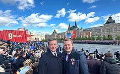 С. Рябухин принял участие в мероприятиях, посвящённых 80-й годовщине Победы в Великой Отечественной войне
