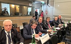 Сенаторы РФ принимают участие в работе зимней сессии ПА ОБСЕ