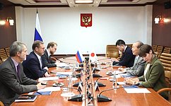 К. Косачев: Межпарламентское взаимодействие России и Японии приобретает особое значение в условиях, когда двусторонние контакты практически заморожены