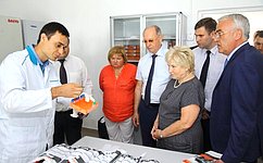 Л. Антонова посетила образовательные, культурные и научные учреждения Раменского района Подмосковья