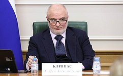 А. Клишас: Мы предложили поправки с целью реализации избирательных прав граждан, проживающих в новых регионах РФ