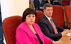 Е. Афанасьева приняла участие в заседании Законодательного Собрания Оренбургской области