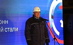 О. Кувшинников: Череповецкий металлургический комбинат существенно увеличивает объем производства стали