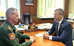 Н. Владимиров обсудил вопросы осеннего призыва в Чувашии