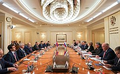 Valentina Matvienko: Parliamentary interaction is a key element of Russia-Armenia interstate relations