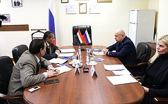 И. Умаханов провел встречу с Чрезвычайным и Полномочным Послом Йеменской Республики в РФ