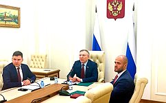 А. Варфоломеев провёл встречу с новыми членами Палаты молодых законодателей при Совете Федерации