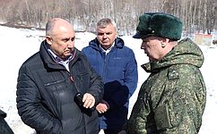 А. Базилевский посетил одну из воинских частей, дислоцирующуюся на территории Хабаровского края