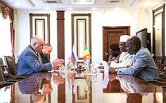 Г. Карасин: Одной из важных составляющих российско-малийских связей является взаимодействие по линии парламентов