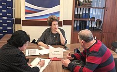 Е. Алтабаева провела личный прием граждан в Севастополе