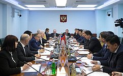Состоялось заседание Межпарламентской комиссии по сотрудничеству между Федеральным Собранием РФ и парламентом Киргизии