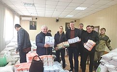 А. Гибатдинов передал гуманитарную помощь для жителей ЛНР
