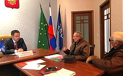 М. Хапсироков на приеме граждан в Майкопе обсудил вопросы коммунально-бытового, имущественного и социального характера