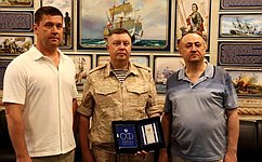 Н. Кондратюк и А. Чернышев накануне Дня Победы посетили российских военнослужащих в Сирии