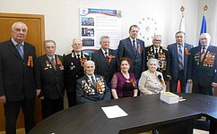 С. Катанандов встретился с руководителями ветеранских организаций Карелии