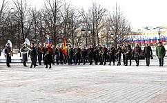 Председатель Совета Федерации возложила цветы к Могиле Неизвестного Солдата