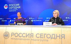 Пресс-конференция председателя Комитета Совета Федерации по науке, образованию и культуре Лилии Гумеровой по итогам работы Комитета в период весенней сессии