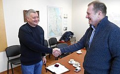 С. Катанандов провел прием граждан в Петрозаводске