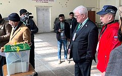 В. Чижов в качестве международного наблюдателя принял участие в мониторинге всеобщих выборов в Пакистане