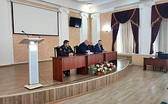 С. Аренин провёл встречу в Саратовском военном институте войск национальной гвардии
