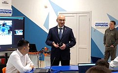 О. Цепкин принял участие в сеансе одновременной онлайн-игры по шахматам