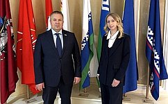 Д. Гусев встретился с победителем Всероссийского конкурса «Юный Управдом – созидатель благоприятной среды проживания»