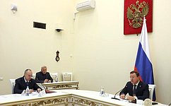 А. Кислов обсудил с губернатором Самарской области реализацию крупных проектов и решения запросов граждан