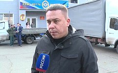 А. Гибатдинов принял участие в отправке помощи для военнослужащих