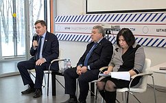 А. Савин встретился с представителями правительства Калужской области, Молодежного парламента и участниками СВО