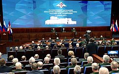 В. Матвиенко приняла участие в расширенном заседании Коллегии Министерства обороны России