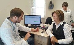 М. Сидухина проинспектировала ФАП в Новокуйбышевске, недавно открывшийся по нацпроекту «Здравоохранение»