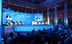 Председатель СФ В. Матвиенко выступила в ходе заседания второй Международной парламентской конференции «Россия – Африка»