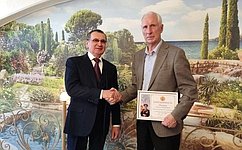 Н. Федоров провел рабочую встречу с руководителем одной из крупнейших строительных организаций Чувашии