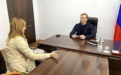 А. Брыксин: Личный прием граждан — это важный инструмент обратной связи