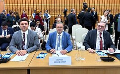 Konstantin Kosachev participated in the UN Conference and the Parliamentary Forum on Support for Landlocked Developing Countries