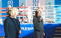 Л. Круглова приняла участие в торжественном открытии Первенства России по универсальному бою