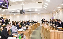 Расширенное заседание Координационного совета при Председателе СФ по взаимодействию с институтами гражданского общества
