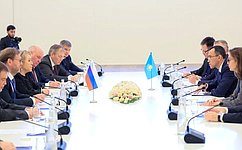 Главы верхних палат парламентов России и Казахстана обсудили вопросы международного наблюдения за выборами