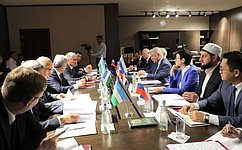 Сенаторы принимают участие в работе 9-го заседания Межпарламентской Комиссии по сотрудничеству Совета Федерации и Сената Олий Мажлиса Республики Узбекистан