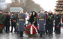 В. Матвиенко приняла участие в мероприятиях, посвященных 80-й годовщине прорыва блокады Ленинграда