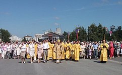 И. Зуга принял участие в торжествах в честь 1025-летия со Дня крещения Руси