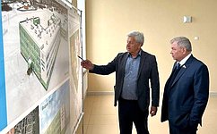 А. Артамонов проконтролировал ход строительства и капремонта школ в Калуге