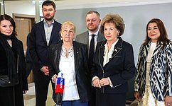 Л. Скаковская открыла в Совете Федерации выставку «Нить времён. Подвиг Победы»