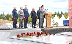 Н. Журавлев принял участие в церемонии торжественного открытия мемориала «Строителям безмолвных рубежей» в Чувашской Республике